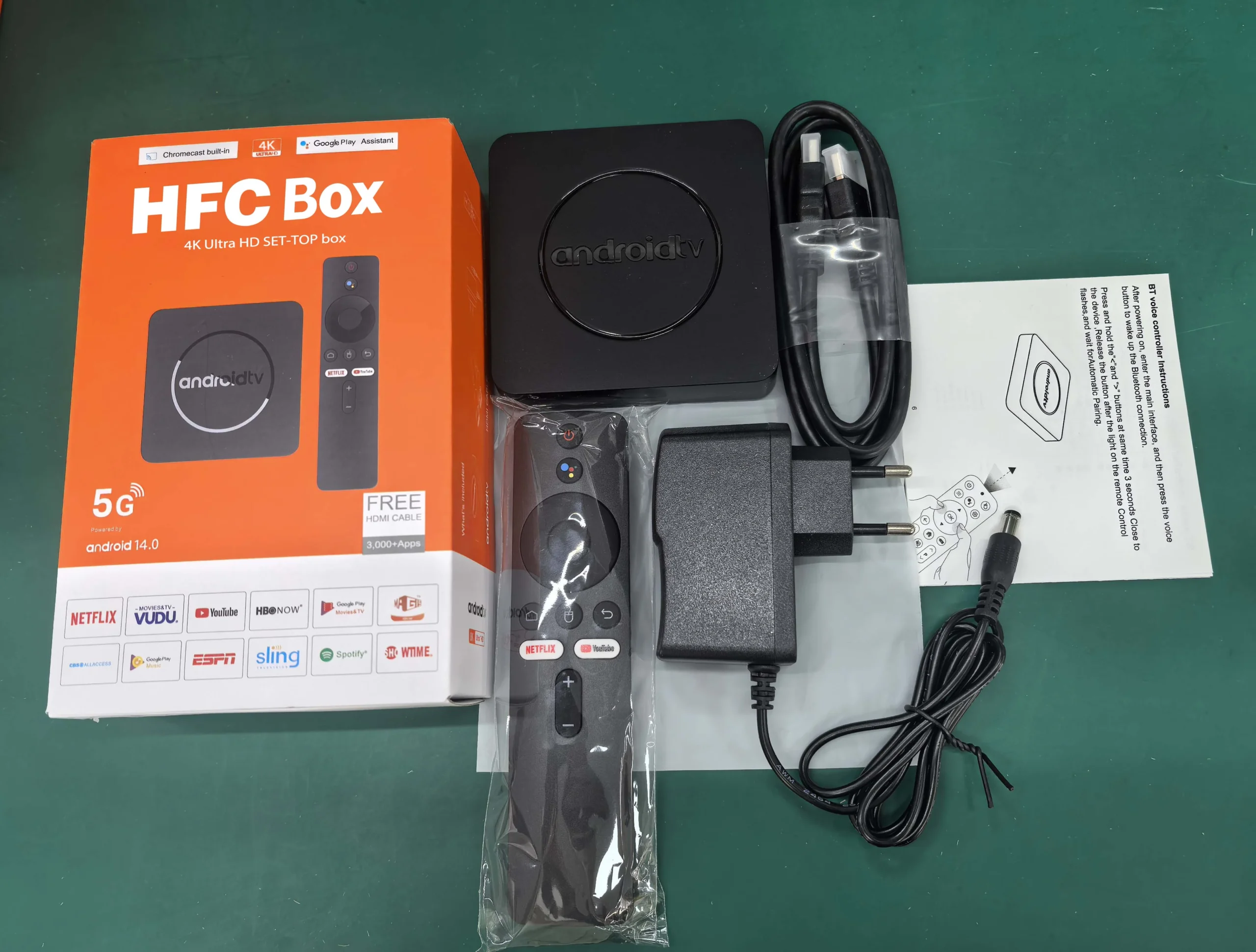 HFC Box – 4K Streaming Android TV (Coming Soon)