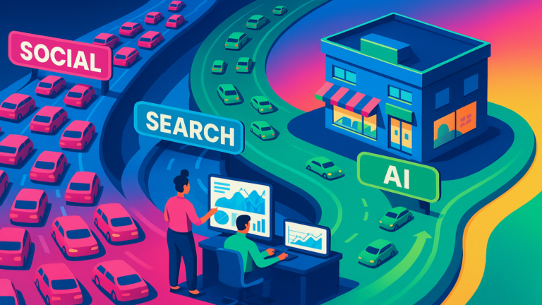 Social media beats SEO as SMBs' top traffic source, survey says