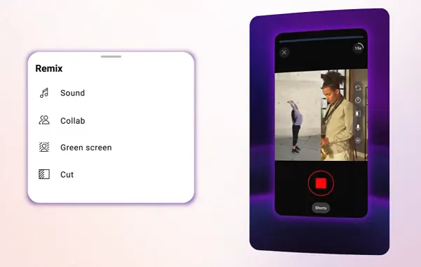 YouTube Shorts creator using short-form video strategies to grow a channel