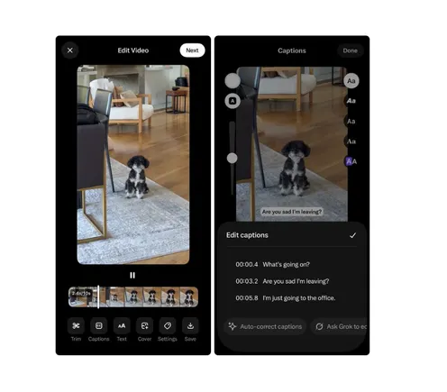 X updates its native video composer with new editing tools X updates its native video composer with new editing tools